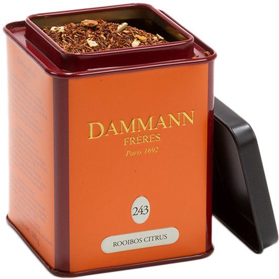 Dammann Frères Rooibos Citrus Vruchten- en kruidenthee, 100 g