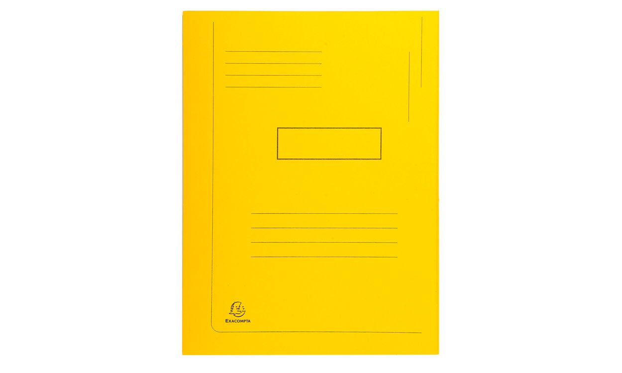 Exacompta 445009E - Mappen - geel