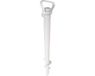 Sunnydays Parasolharing/anker - wit - kunststof - H38 cm