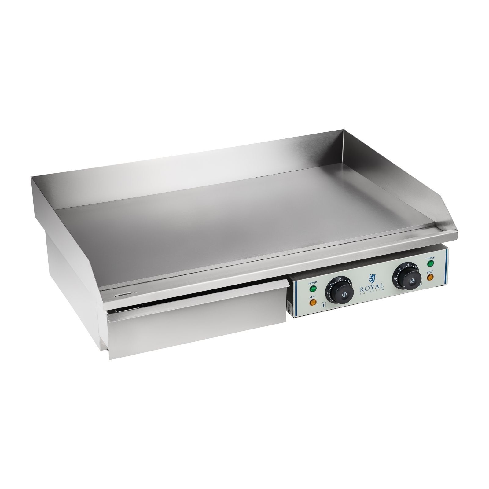 Royal Catering Elektrische bakplaat - 72,5 cm - glad - 2 x 2,2 kW