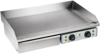 Royal Catering Elektrische bakplaat - 72,5 cm - glad - 2 x 2,2 kW