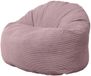Bananair - Pouf velours côtelé épais - Pouf adultes - Violet - 100 cm