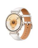 HUAWEI WATCH GT 6 GPS 41mm Smartwatch, 1,32 inch AMOLED-scherm, Tot 14 dagen batterijduur, Pro-level functies voor wielrennen, compatibel met zowel iOS als Android,emotioneel welzijn, Wit
