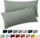 Blumtal Kussensloop Microvezel Kussenhoes 40 x 80 cm - Summer Green - Set van 2