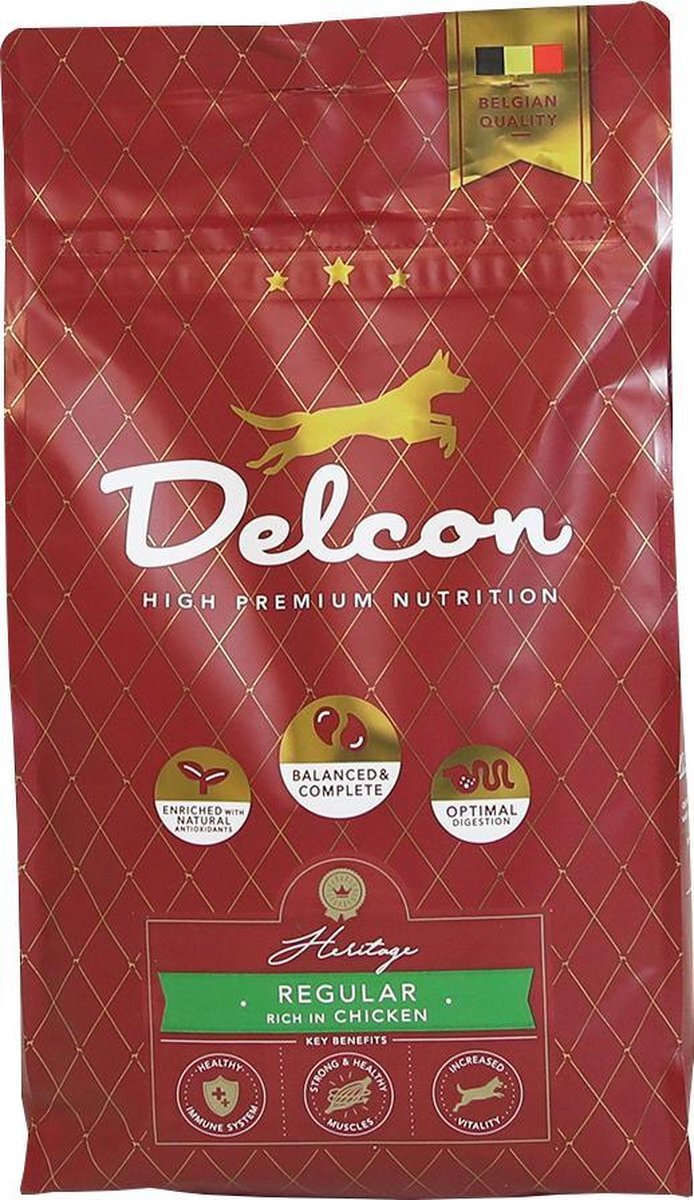 Delcon Adult Regular rich in Chicken - Hondenvoer - 3kg