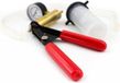 BGS Vacuümpomp en remontluhter - Multifunctionele vacuumpomp - Rood, Zwart
