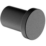 Wiesbaden Alonzo crochet porte-serviettes - crochet J - crochet mural - petit - Gunmetal