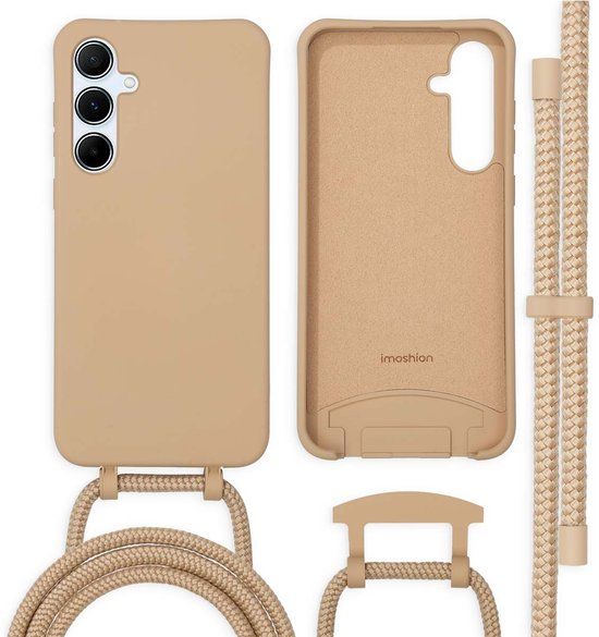 imoshion Color Backcover met afneembaar koord voor de Samsung Galaxy A55 - Nude
