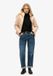 Superdry Gebreide Hybrid Storm Jas met Capuchon Dames Frappe Beige