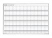 Franken JK703 Jaarkalender Jaarkalender Duits, 90 x 60 cm, januari tot december, droog afwasbaar