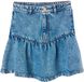 Vertbaudet Denim rok met volant