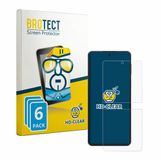 BROTECT Screenprotector voor Samsung Galaxy Z Flip 8 - Folie Beschermfolie transparant 6 Stuks