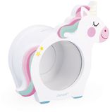 Janod - Unicorn - Houten spaarpot met transparante voorkant
