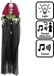 Boland Decoratie Terror clown - Horror - Polyester/Polyethylene/Polypropyleen - Multi