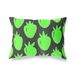 BonaMaison Neon Groen-Rook Decoratieve Kussensloop, Kussenhoezen Bank, Decoratieve Kussenhoesjes, Kussensloop; Sofa, Slaapkamer, Kantoor, Auto 35x50 Cm - Ontworpen en vervaardigd in Turkije