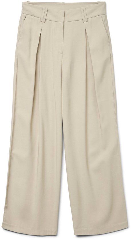AWARE wide leg pantalon - beige