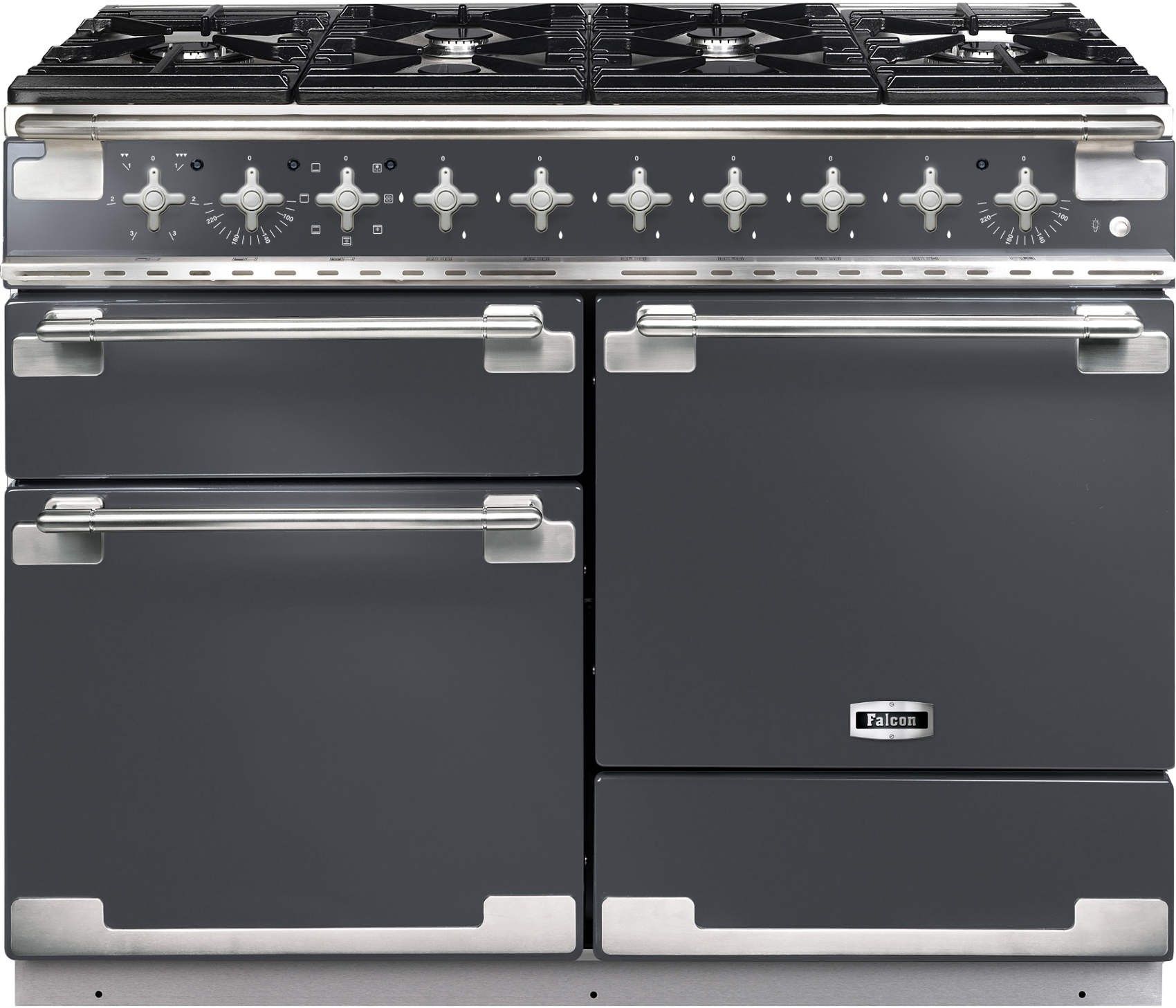 Falcon Elise 110 Range Cooker - Gas Hob - Grey