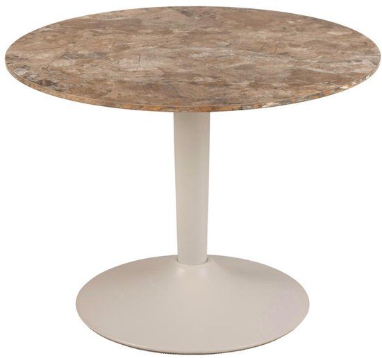 Giga Living Salontafel Orin Keramiek Bruin Ø60cm