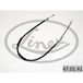Linex Câble de frein à main, frein de stationnement 47.01.41 Vw 281609701 281609701b
