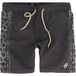 R.E.D. by EMP Zwembroek - Zwemshort met Azteekse print - S tot M - voor Mannen - zwart