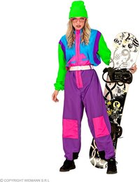 W WIDMANN MILANO Party Fashion WIDMANN Foute Neon Snowboard Ski Pak - Maat S