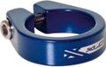 XLC zadelbuisklem 34.9 aluminium blauw PCB-05