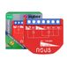 Nous ZigBee Smart Switch Module met Vermogensmeting, 2 Kanalen, AC 16A/DC 10A, Droge Contacten, Vereist ZigBee 3.0 Hub, Compatibel met Alexa, Zigbee2MQTT, Google Assistant, Home Assistant, Tuya