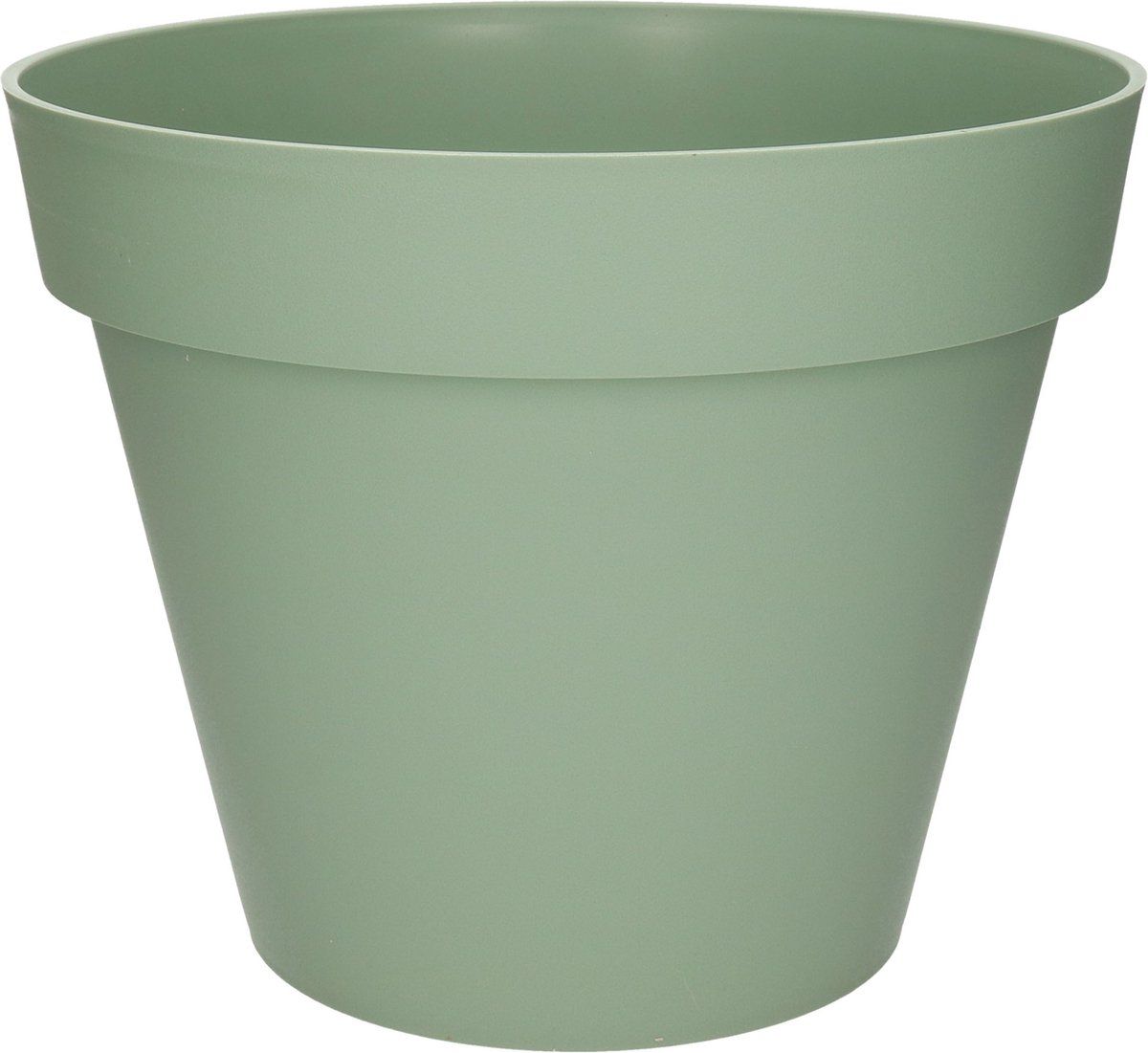 EDA Bloempot Toscane kunststof groen D20 x H17 cm
