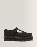 Dr. Martens Zebzag Getrommeld Nubuck Mary Jane Schoenen in Zwart, Grootte: 36