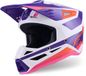 Alpinestars S-M3 Heat Wit Lila Crosshelm - Helm