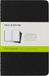 Moleskine S04916 Cahier Notitieboek, set van 3 stuks, effen, zwart, (QP313)