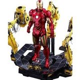 Hot Toys Iron Man Mark 4 With Suit-Up Gantry