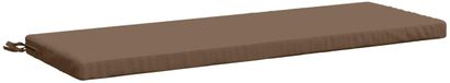 vidaXL - Bankkussen - SOEST - 100% Polyester - Taupe - 120 x 40 x 5 cm
