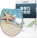 SCHÜTTE Abattant de WC 82196 BEACH - Duroplast - Soft Close - Charnières chromées - Impression Plage
