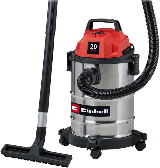 Einhell TC-VC 2045 S Trommelstofzuiger Droog en nat 900 W 20 l Stofzak