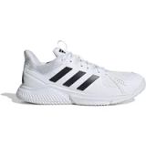 adidas heren Court Flight Indoor Shoes, Ftwr White/Core Black/Ftwr White, 42 2/3 EU