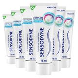 Sensodyne 6x Tandpasta Complete Protection + Cool Mint 75 ml