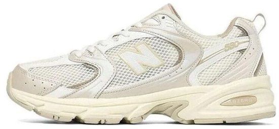 New Balance MR530AA Unisex Beige Sneakers - Size 45
