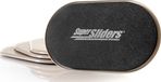 Schuifregelaars en glijders voor zware meubels en harde vloeren (4 stuks) - ovale schuifregelaars, beige, 4704095N