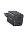 UGREEN USB C Charger 30W 3-poorts iPhone-adapter GaN II usb c lader PD snellader compatibel met iPhone 17, 17 Pro Max, Air, 16, 15, 14, 13, 12, iPad, Galaxy S25, S24, S23 Pixel 9 (Zwart)