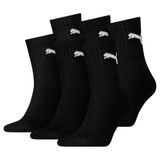 PUMA Sportsokken zwart / wit