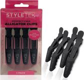 Styletek - Alligator Clips Zwart Verdeelklem - 4stuks