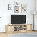 Maison Exclusive meuble TV Sonoma Chêne, 188,5 x 41 x 50 cm, bois composite