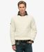 Superdry Homme Pull épais à Manches Raglan Cream Taille: S