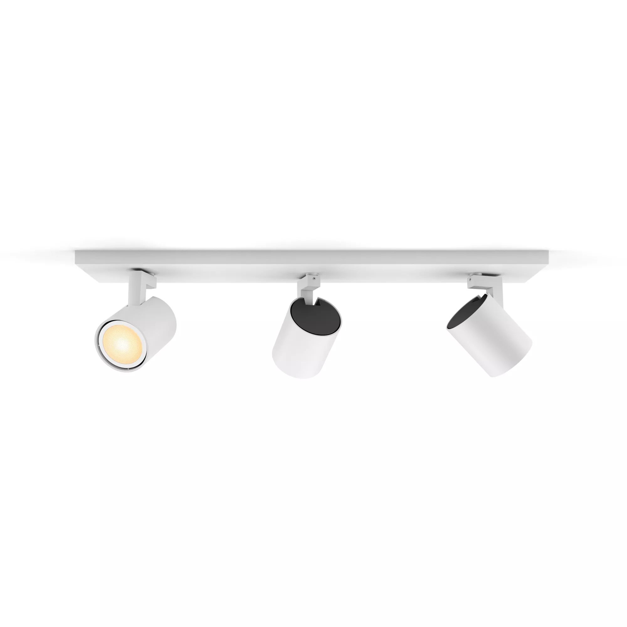 Philips Hue Runner Smart Spot Light - White - 3-Spot - Bluetooth - Dimmable - GU10