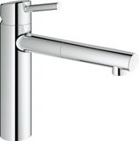 GROHE Concetto Keukenkraan - Medium uitloop - Met uittrekbare handdouche - Chroom
