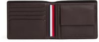 Tommy Hilfiger Accessories (PVH Group) - Heren - Manchetknopen - Rechthoek - Leer - Bruin