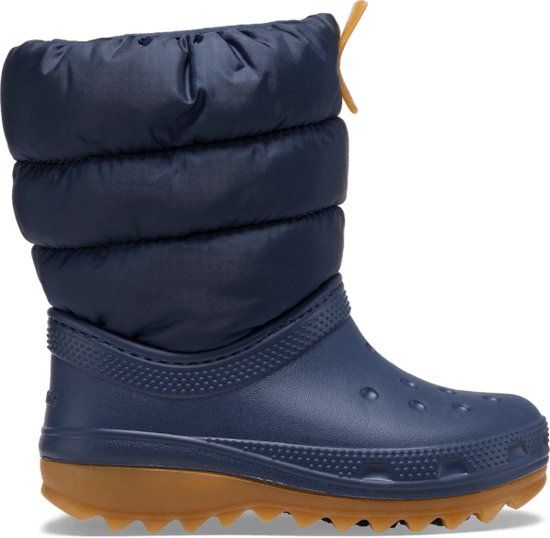 Crocs Classic Neo Puff Boots Kids Navy/Gum - Maat 30-31 - CR207684-4PQ