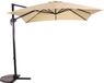 Lesliliving Zweefparasol Libra Ecru 250 x 250 cm