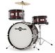 Gear4music 3-delig Kinderdrumstel, Wine Red